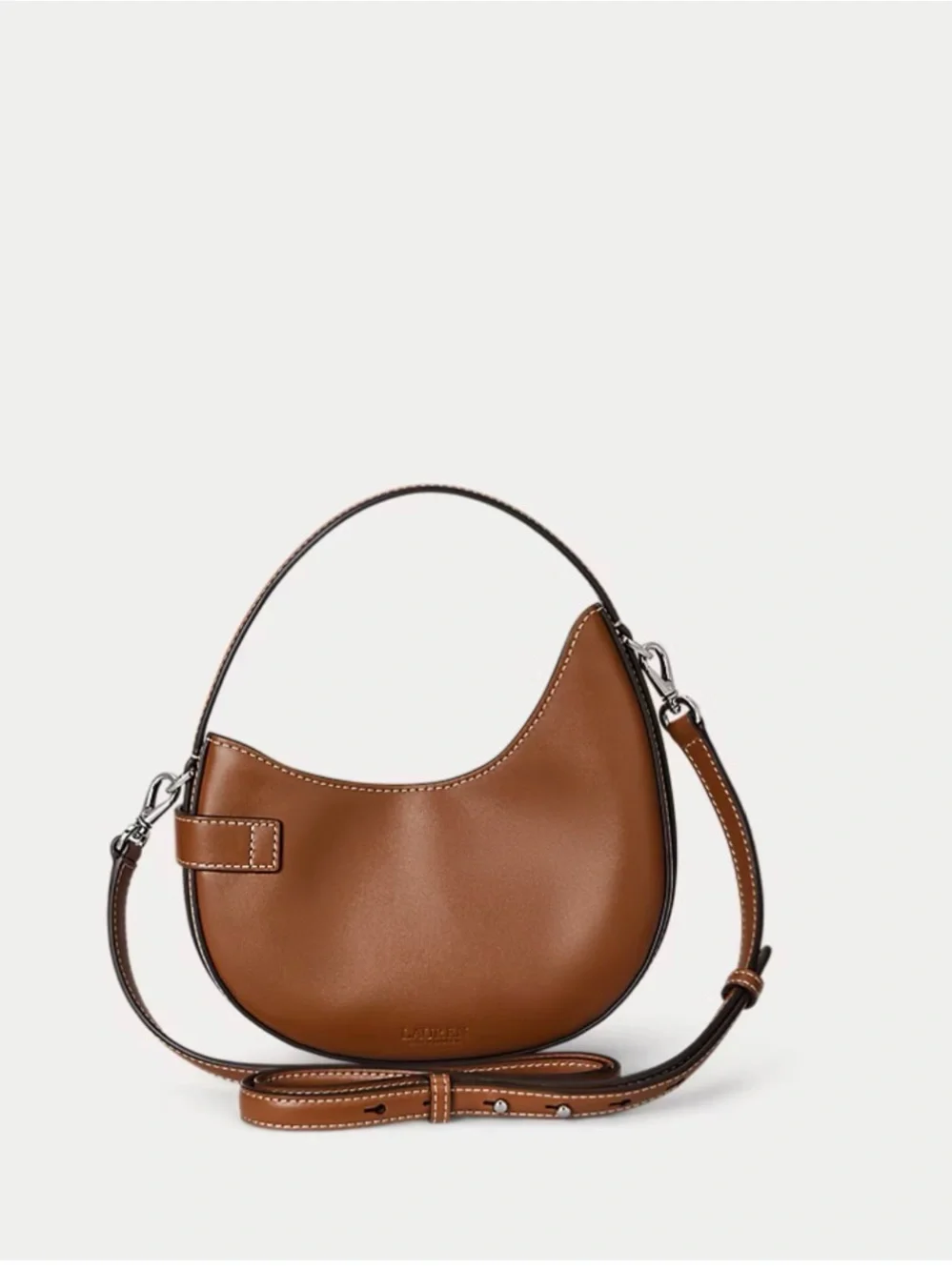Lauren Ralph Lauren Leather Small Tasha Crossbody Bag NWT